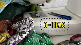 So I sew them 50 pieces a day to sell and earn!  3 - DIY sewing for beginners