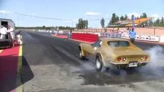 Corvettte C3 Drag race