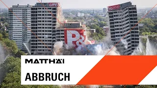 Abbruch bei MATTHÄI | Sprengung "Weißer Riese II" in Duisburg | arte Doku