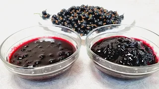 ДВЕ ЗАГОТОВКИ в одном рецепте/Blackcurrant jam