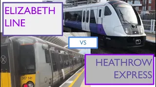 Elizabeth Line vs Heathrow Express