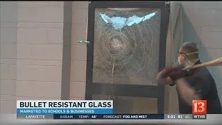 Super-strong glass adding layer of protection to schools