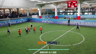 Искра - Ижорец-1 2:1 _ ИГРА №2 _ SPARTA CUP _ 14 ноября 2020