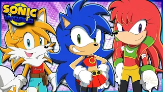 Team Sonica Play Sonic World (Female Sonic Tails & Knuckles)