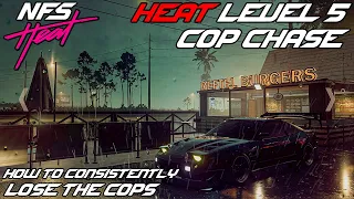 NFS Heat - How To Consistently Lose The Cops (Heat Level 5)