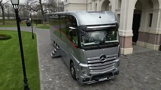 Epische Tour: Erkunden Sie das Motorhome-Modell von Dembell mit großer Garage