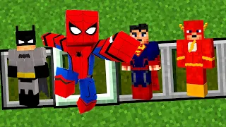 HERÓIS da VIDA REAL no Minecraft