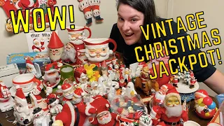 ONCE IN A LIFETIME FINDS! Crazy vintage Christmas estate sale!