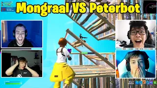 MONGRAAL and CLIX VS PETERBOT & ASIAN JEFF 2v2 TOXIC Fights!