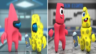 Roblox VS Among Us (invisible spray)