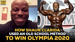 Shaun Clarida Reveals The Old School Method That Won Him Olympia 2020