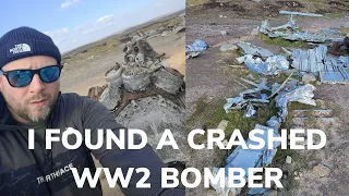 I found a crashed WW2 B29 Bomber whilst Wild Camping UK