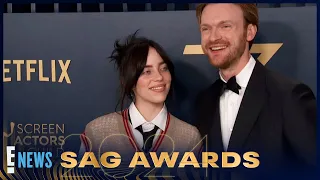 Billie Eilish and Finneas Reveal Why They’re NERVOUS to Release Their Next Album! | 2024 SAG Awards