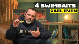 Gaël Even nous présente 4 hard swimbaits pour pêcher le brochet