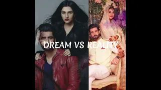 Pakistani couples then vs now 💔 #sarakhan #aghaali #haniaamir #asimazhar #sajalaly #ferozekhan