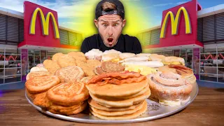 The $100 McDonalds Breakfast Platter Challenge!