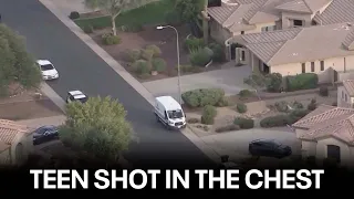 Chandler teen accidentally shot in the chest