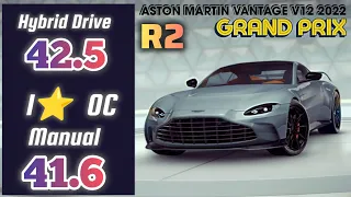 Asphalt 9 Aston Martin Vantage V12 2022 Grand Prix • Hybrid Drive  Manual •Round 2• 1 star Overclock