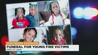 Funeral held for 5 children killed in Metro East fire