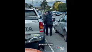 Two Aussies go head-to-head with anger filled road rage