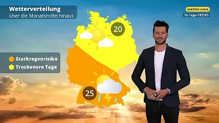 Wetter 16 Tage: Unwetter statt Eisheilige?