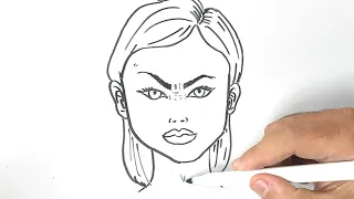 Comment dessiner les expressions du visage dessin facile