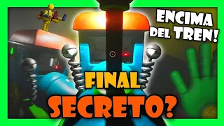 ESCAPO en el TECHO del TREN y veo FINAL SECRETO? 🌟 POPPY PLAYTIME 2