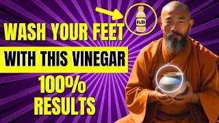 😲WASH YOUR FEET with VINEGAR and YOU WILL NEVER HAVE DEBT AGAIN I Buddhist/ZEN Wisdom