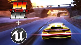 Need For Speed 3 in Unreal Engine 5 (original models)