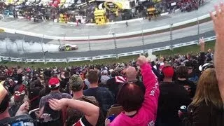 2013 Martinsville Jeff Gordon Burnout and Drifting! (HD)