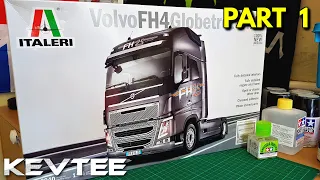 Italeri Volvo FH Globetrotter | Lockdown Build | Part 1