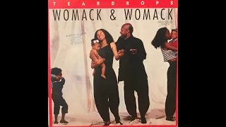WOMACK & WOMACK - Teardrops- MAXI 45 TOURS 1988 ( avec parole-Sous-titres )