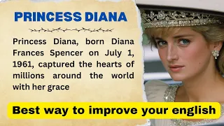 learn English through story 🌼 level 3 🌼 princess Diana