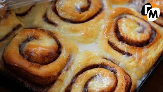 Cinnamon Rolls Recipe, NO MIXER! -- Hungry Guy, Episode 25