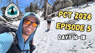 PCT Episode 5: From Sketchy Snowy Ridges to a Desert Wind Farm - Days 16-18