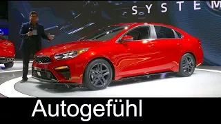 All-new Kia Forte REVIEW 3rd generation 2019 compact sedan - NAIAS 2018 - Autogefühl