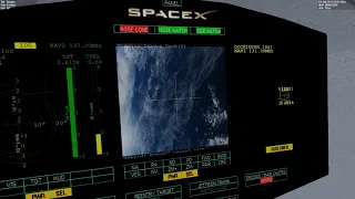 Space X crew Dragon direct ascent to ISS in realtime (Orbiter 2016)