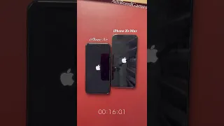 iPhone Xs Max vs iPhone xr - Test Fastest Restart