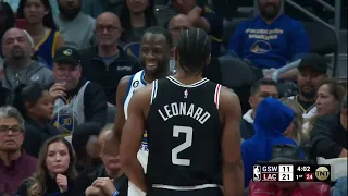 KAWHI LEANORD SICK OF DRAYMOND TRASH TALKING! GOT REVENGE!