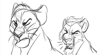 Mufasa and Scar - Behind Your Eyes WIP