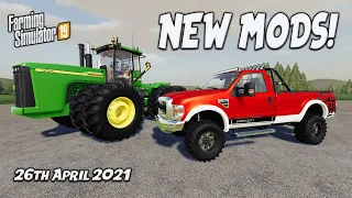 NEW MODS | 9R & F350 (Review) 4K | Farming Simulator 19 FS19 | 26th April 2021.