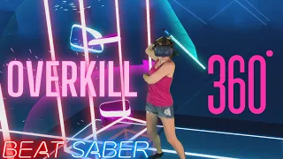 Beat Saber | Overkill 360 Mode (Expert+) | Mixed Reality