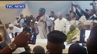 Asiwaju Bola Tinubu Meets Party Delegates in Oyo State