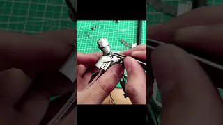 Mobile phone turned into Diorama construction Iron Man Mark 2 #shorts