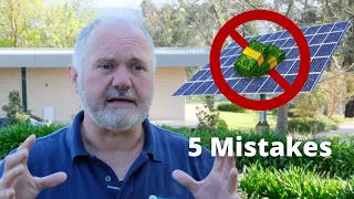 5 Mistakes to Avoid When Buying Solar Panels