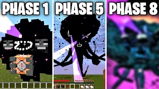 All stages death of *wither storm* in Minecraft