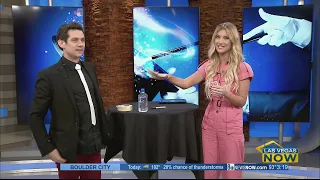 Magician Xavier Mortimer visits Las Vegas Now