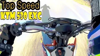 TOP SPEED of a Supermoto! | KTM 530 EXC | BLDH