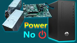 how to fix Hp desktop pc won't turn on || Power is not working