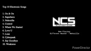 Top 10 Most Viewed NCS Electronic Songs 2022 (White Circle)